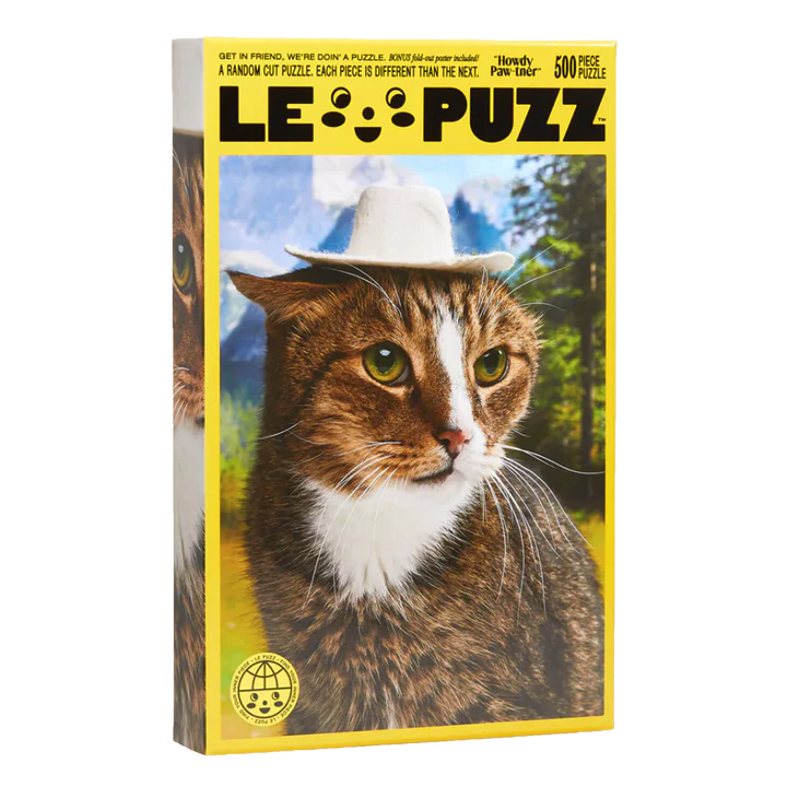 Le Puzz | Howdy Paw-tner 500pcs Jigsaw Puzzle