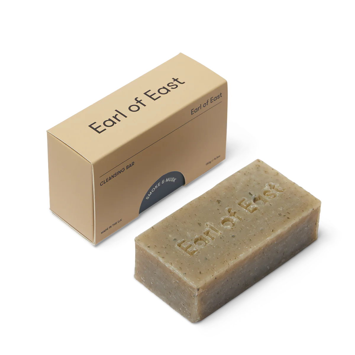 Earl of East | Cleansing Bar - Smoke & Musk - 160g