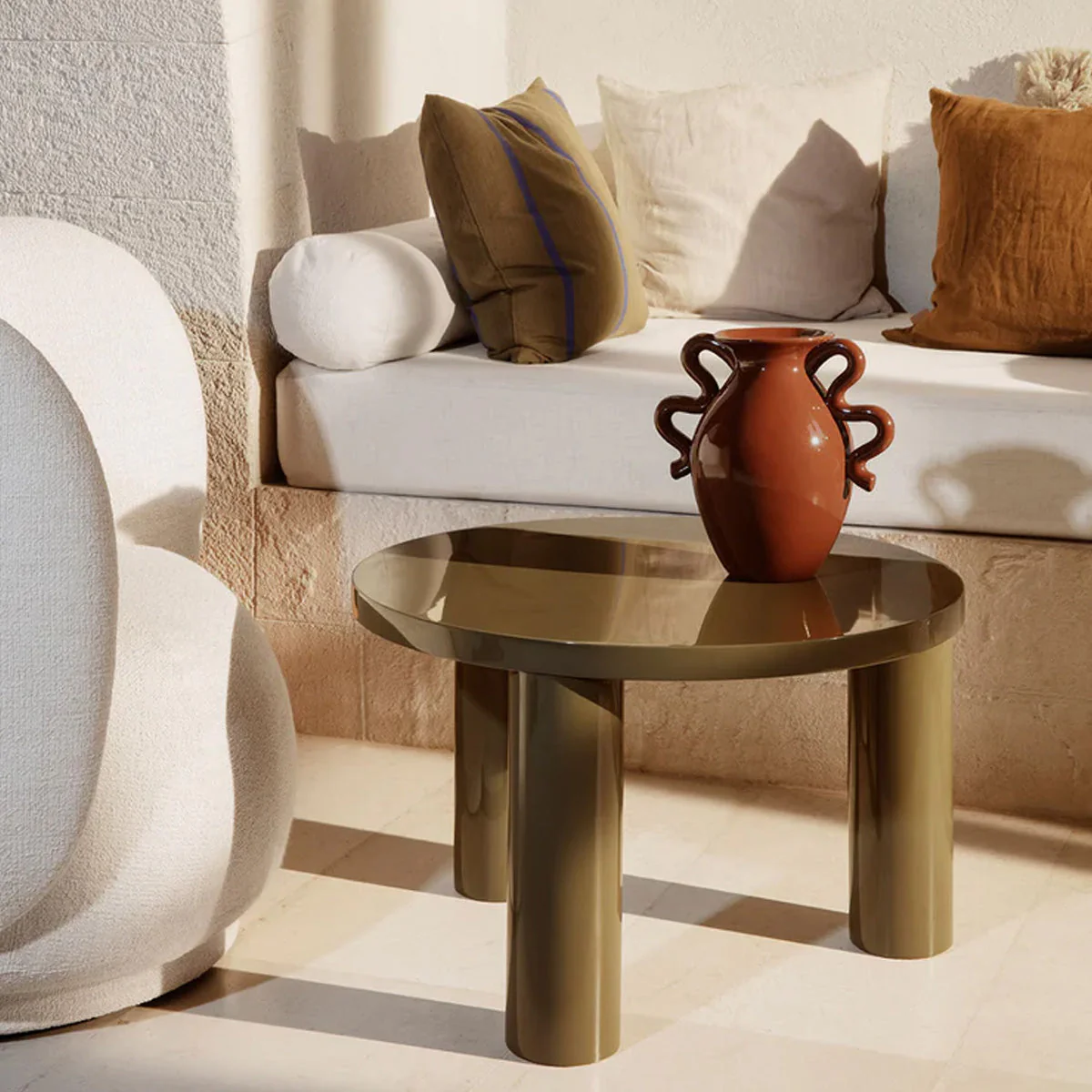 ferm LIVING | Post Coffee Table - Small - Lemonade