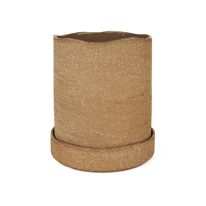 ferm LIVING | Uneru Pot - Ø16 - Brown