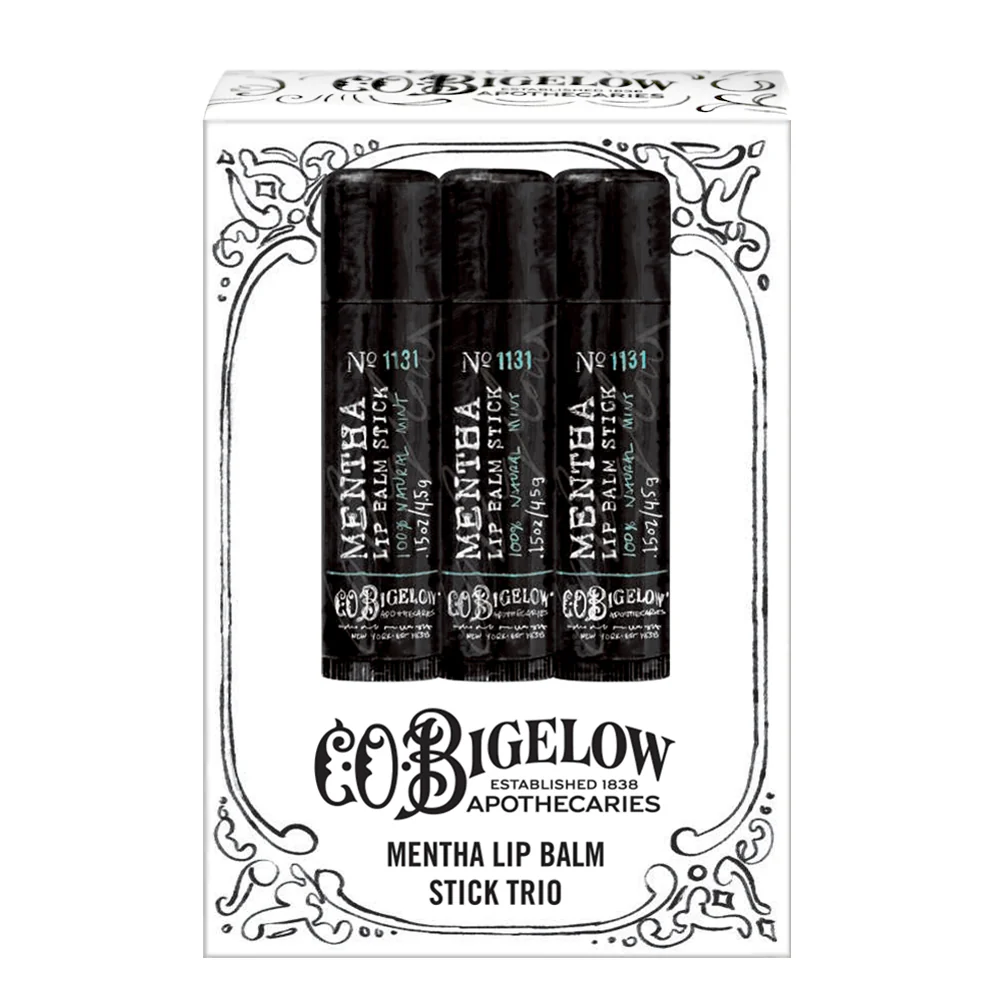Mentha Lip Balm Stick Trio