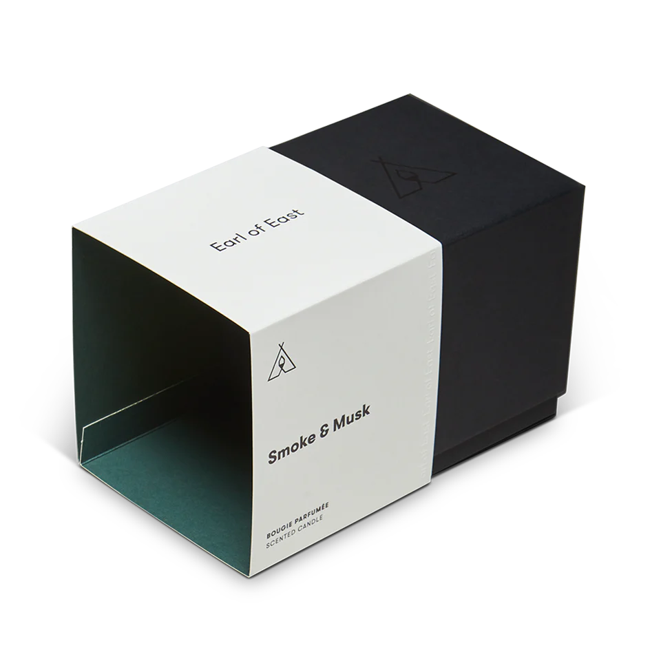 Earl of East | Smoke & Musk - Soy Wax Candle - 260ml [9.1oz]