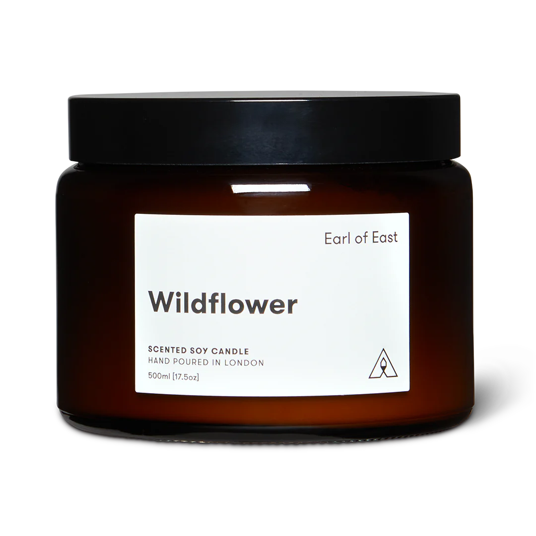 Earl of East | Wildflower - Soy Wax Candle - 500ml [17.5oz]