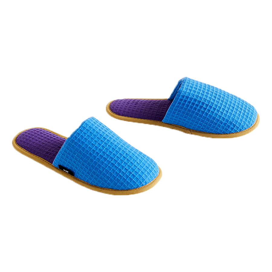 HAY | Waffle Slippers - Blue Multi
