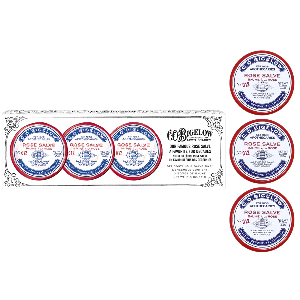 Rose Salve Tin Trio
