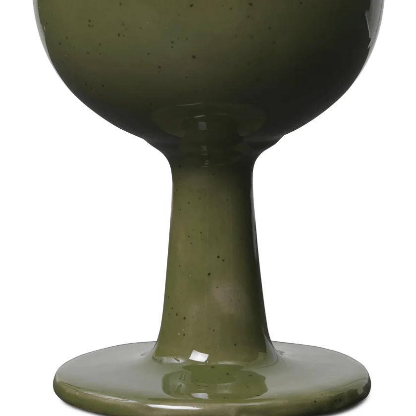 ferm LIVING | Floccula Wine Glass - Green
