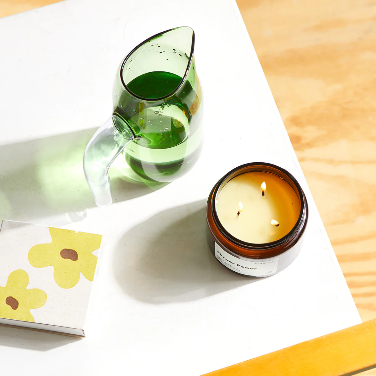 Earl of East | Flower Power - Soy Wax Candle - 500ml [17.5oz]