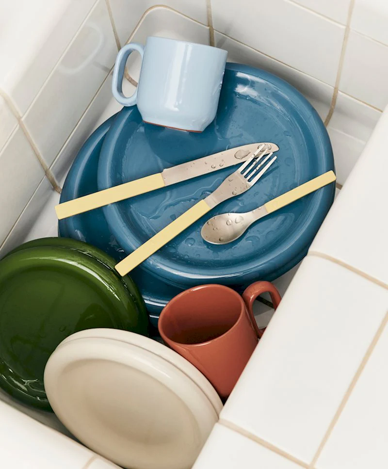 HAY | Barro Plate set of 2 - Ø24 - Green