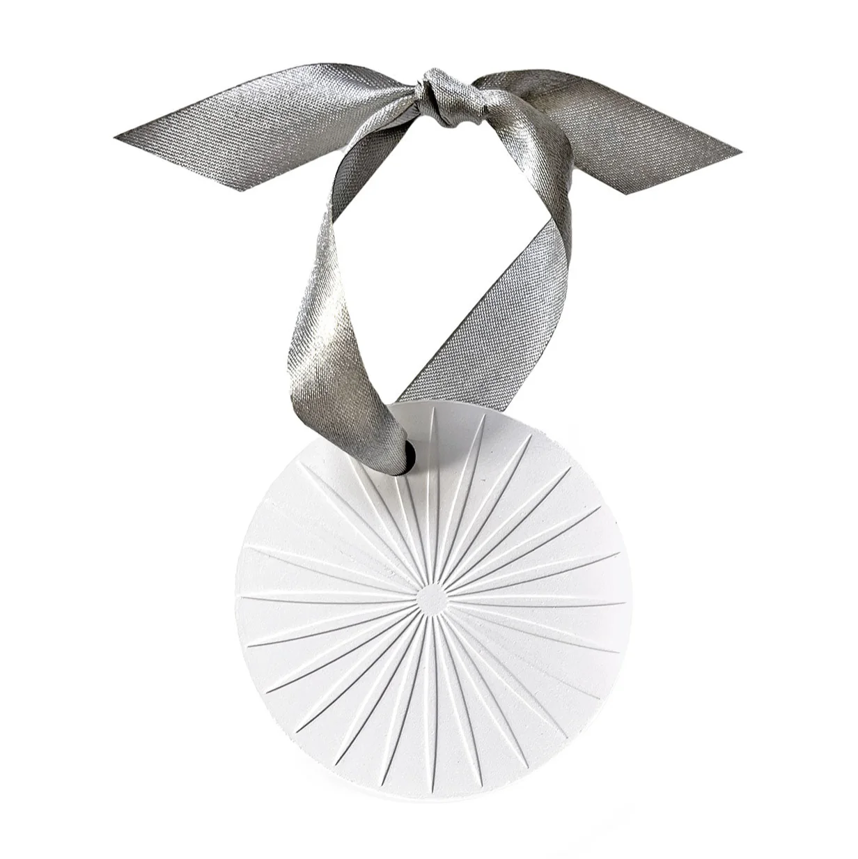 Medallion Ornament White Spruce