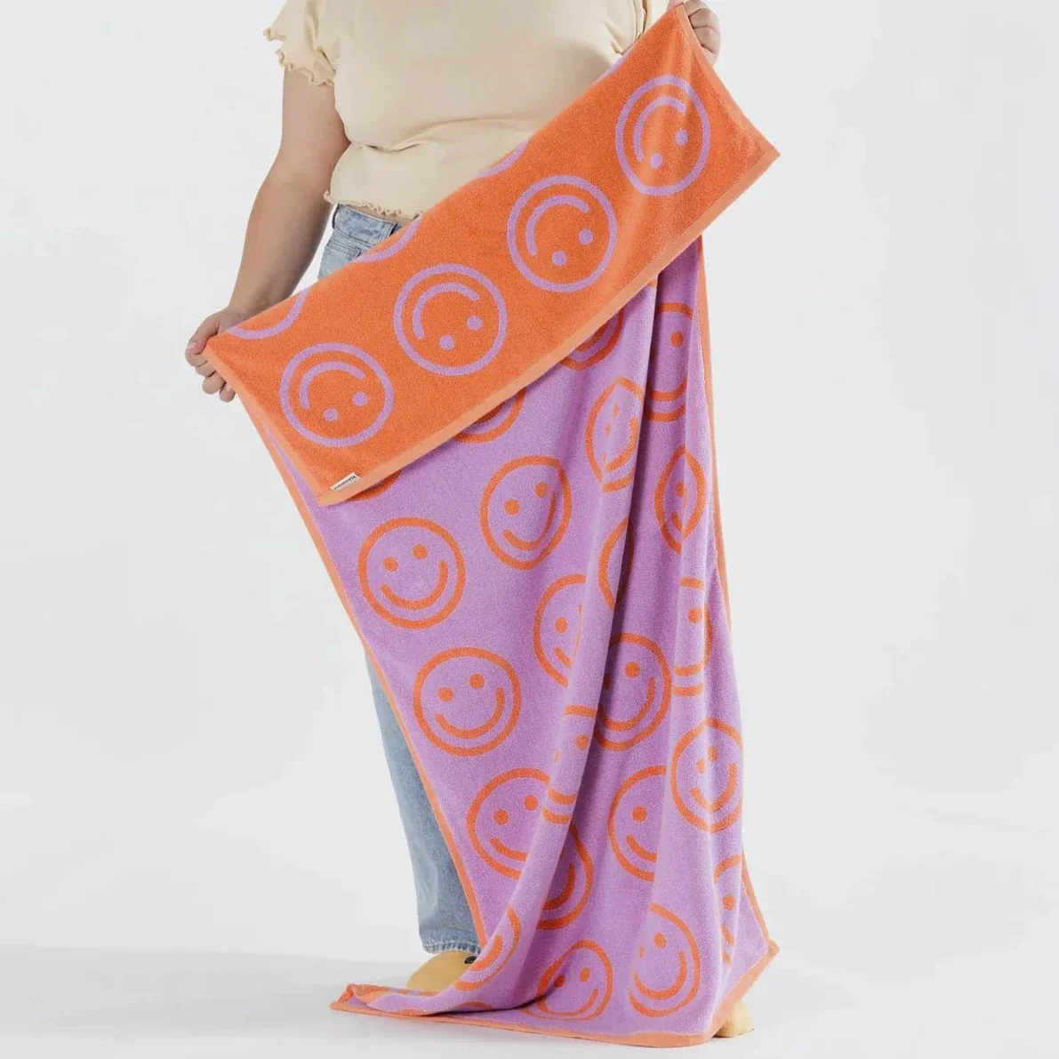 BAGGU | Cotton Bath Towel - Happy Lilac