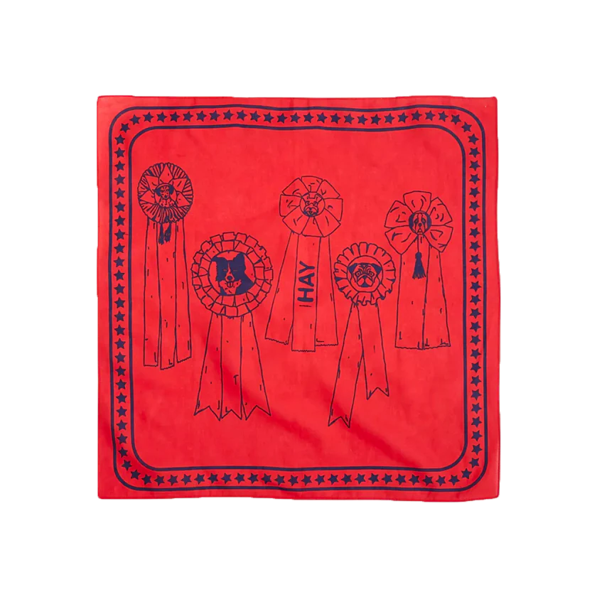 HAY | Dogs Scarf - Red
