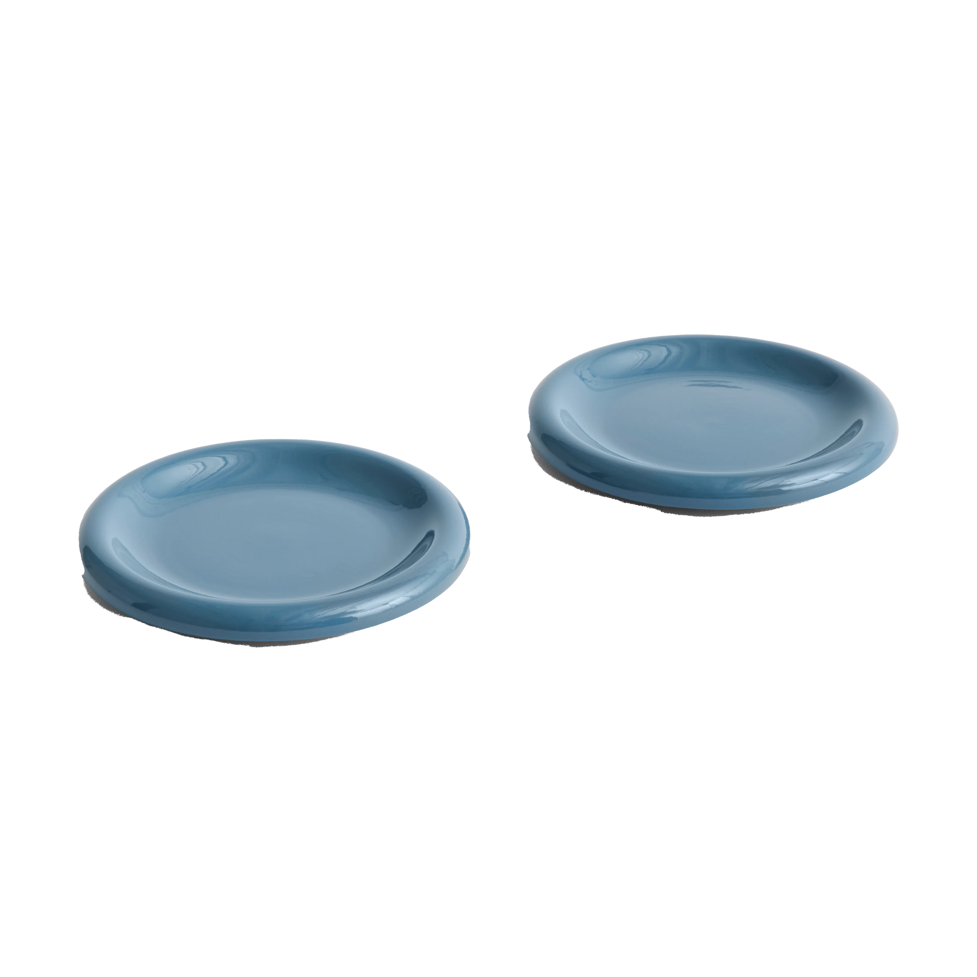 HAY | Barro Plate set of 2 - Ø18 - Dark Blue