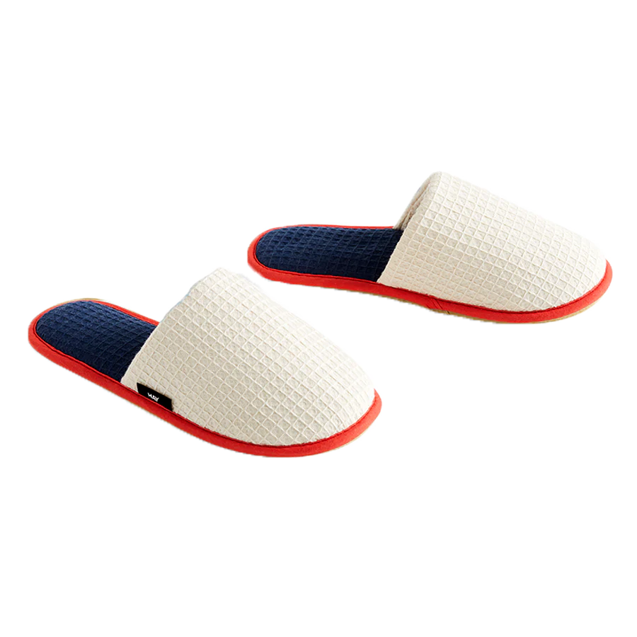 HAY | Waffle Slippers - Cream Multi