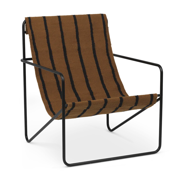 ferm LIVING | Desert Lounge Chair - Black Frame