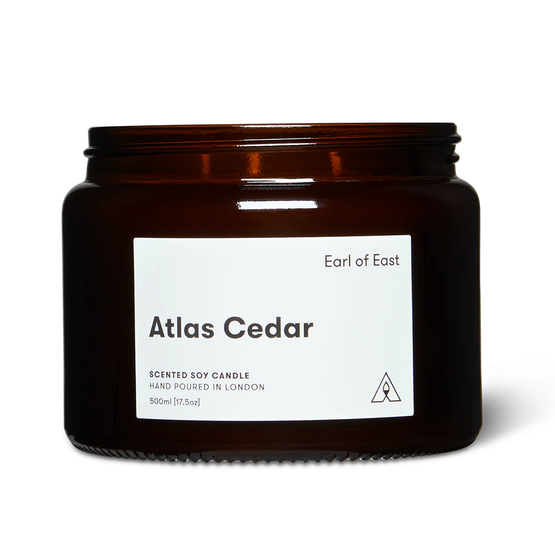 Earl of East | Atlas Cedar - Soy Wax Candle - 500ml [17.5oz]