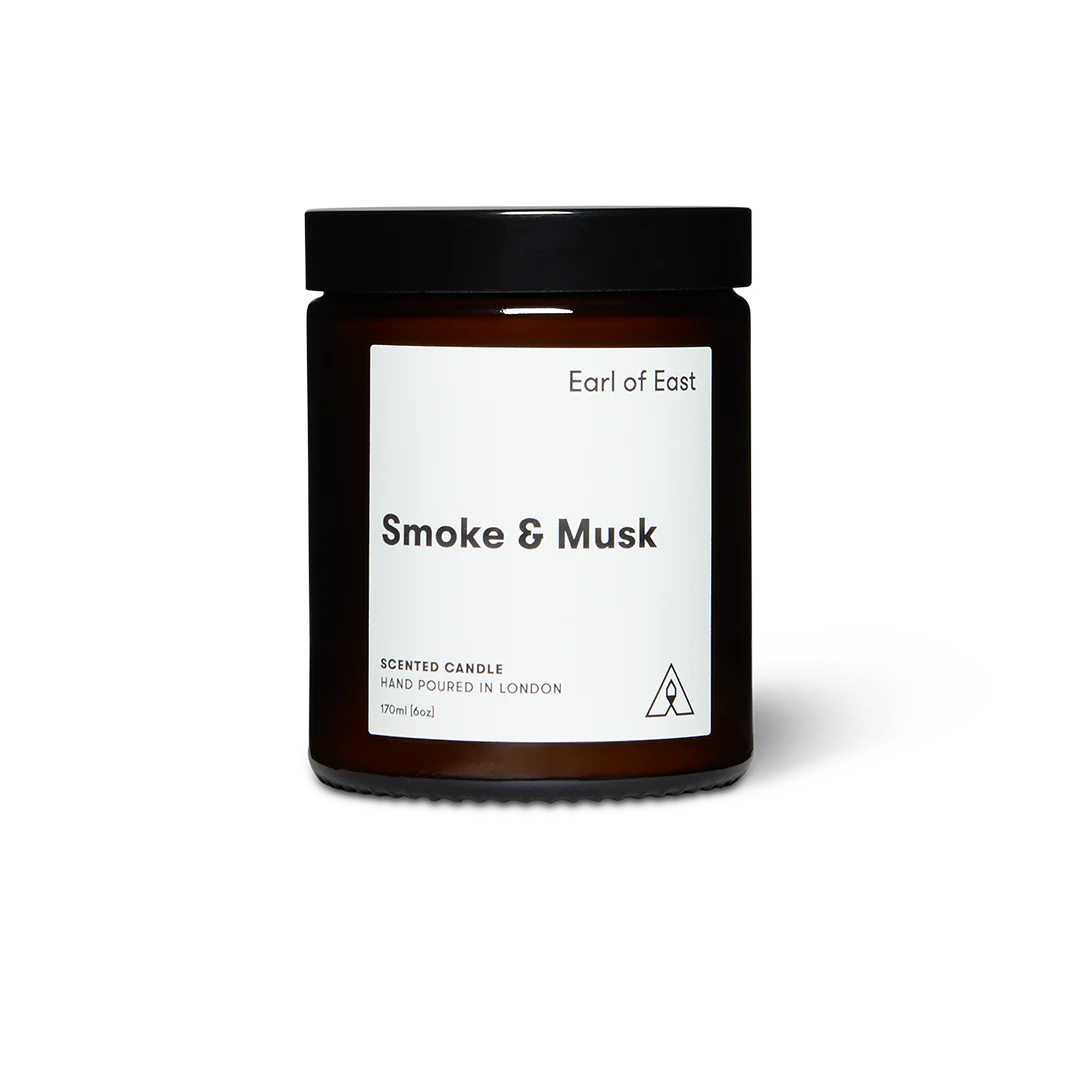 Earl of East | Smoke & Musk - Soy Wax Candle - 170ml [6oz]
