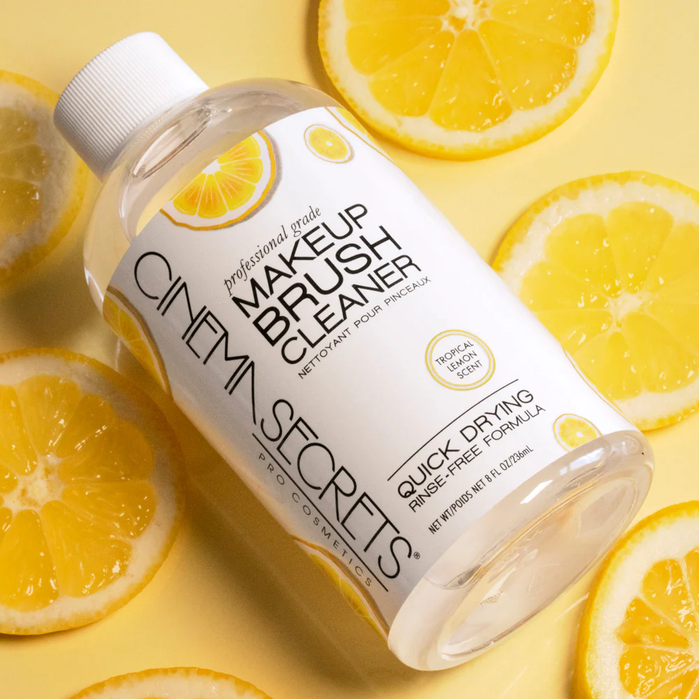 Professional Makeup Brush Cleaner Pro Starter Kit - Lemon