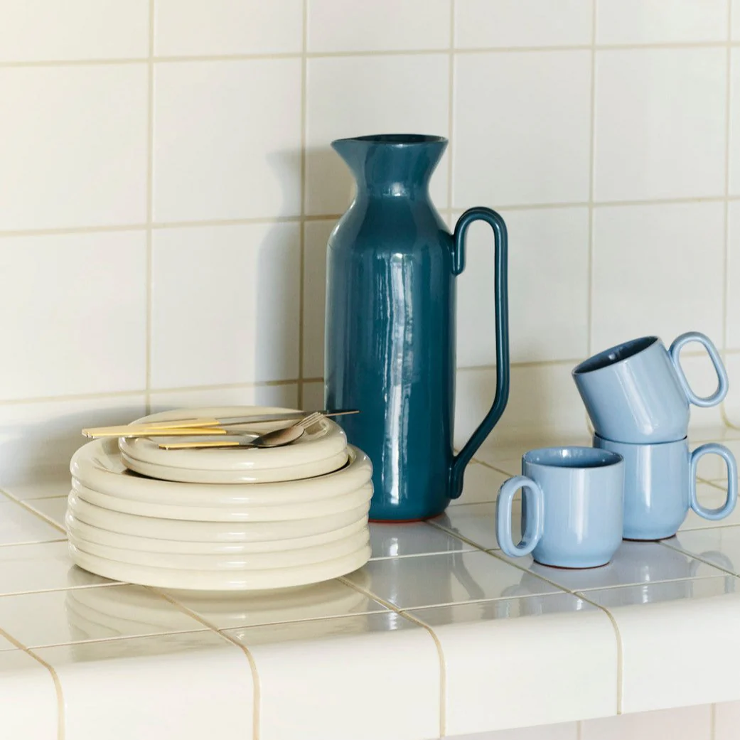 HAY | Barro Plate set of 2 - Ø18 - Off-white