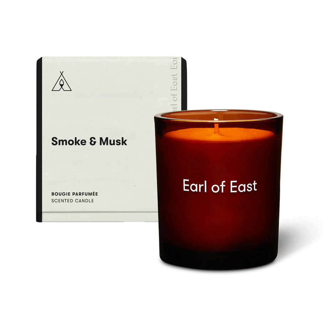Earl of East | Smoke & Musk - Soy Wax Candle - 260ml [9.1oz]