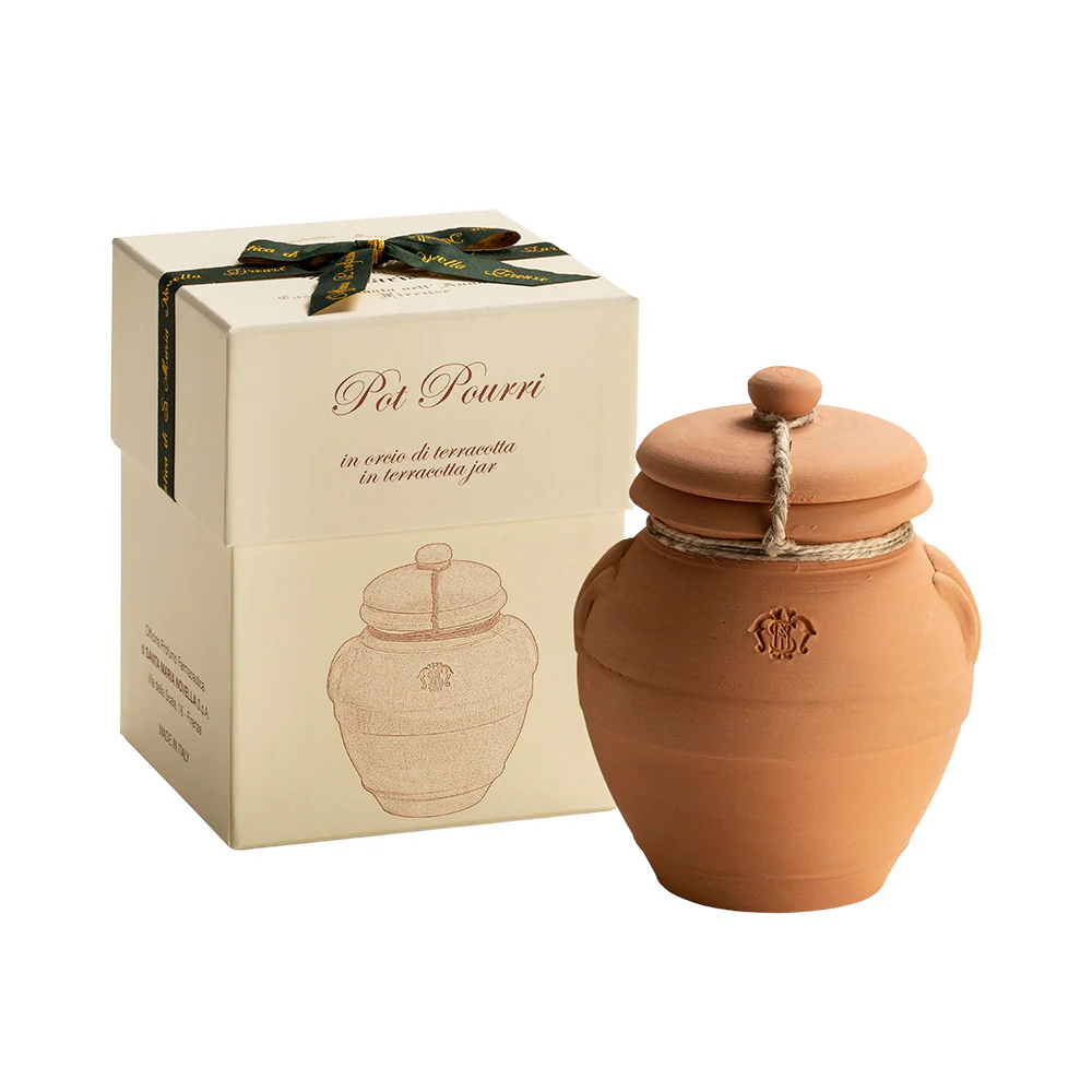 Pot Pourri in Terracotta Jar