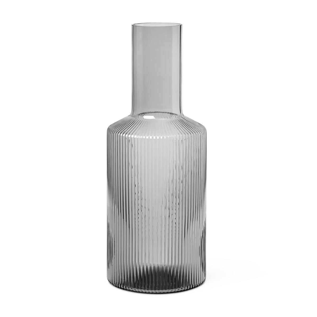 ferm LIVING | Ripple Carafe - Smoked Grey