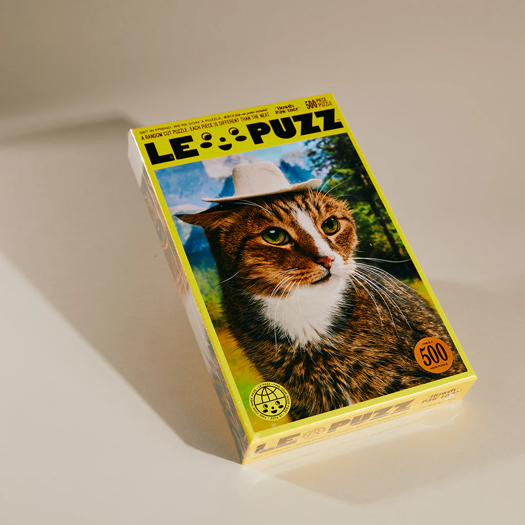 Le Puzz | Howdy Paw-tner 500pcs Jigsaw Puzzle