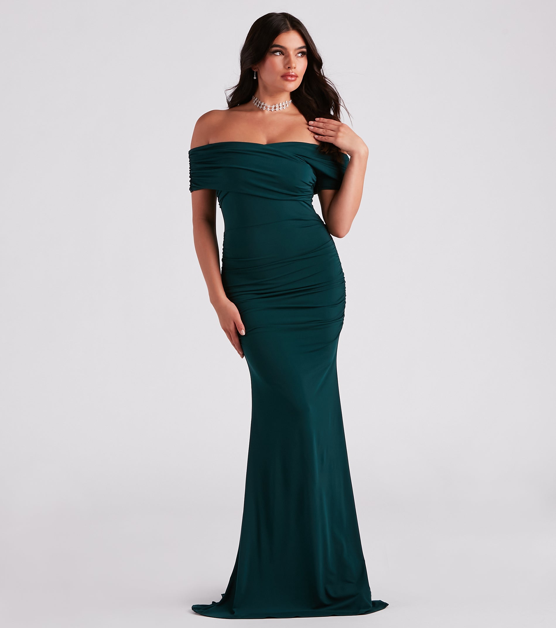 Layne Off The Shoulder Mermaid Formal Dress