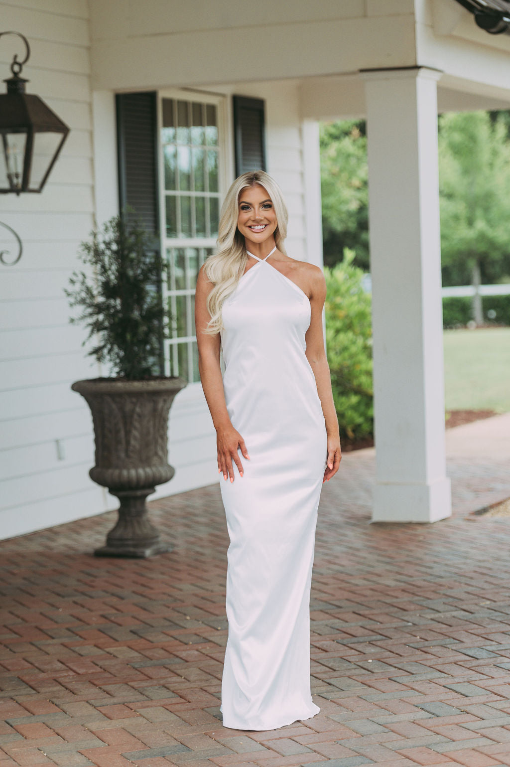 The One Maxi Gown White
