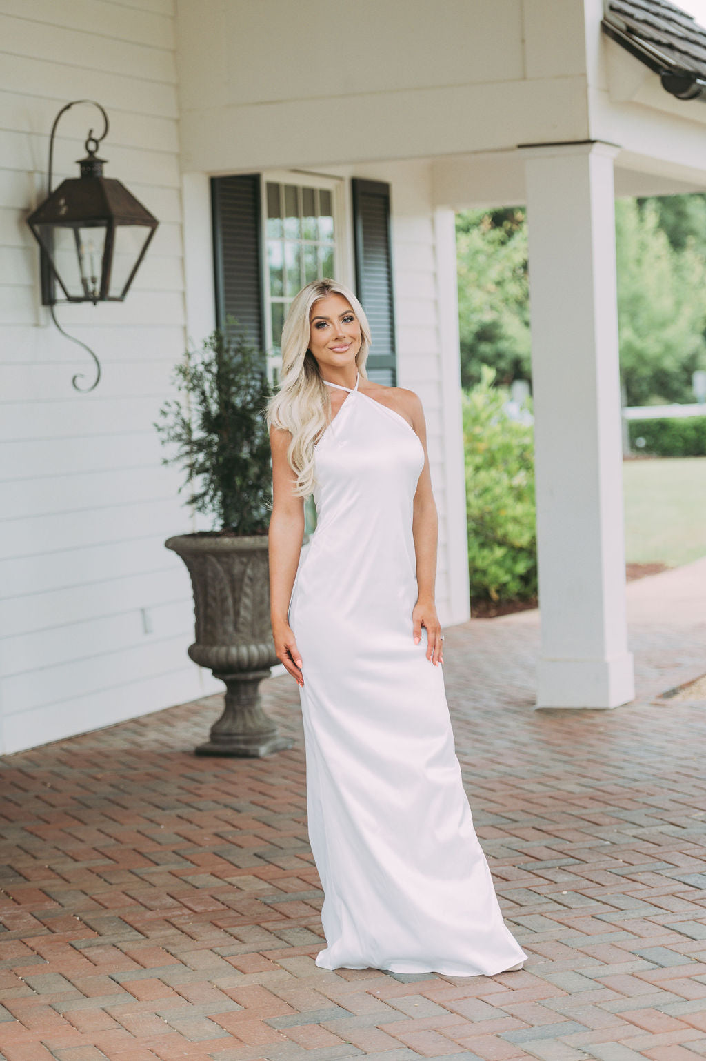 The One Maxi Gown White
