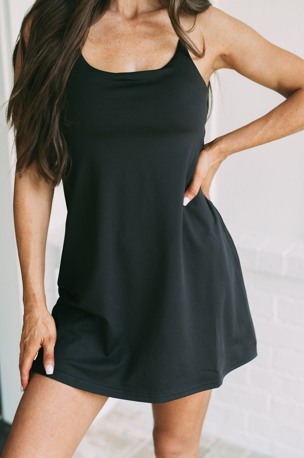 Callie Tennis Dress-Black