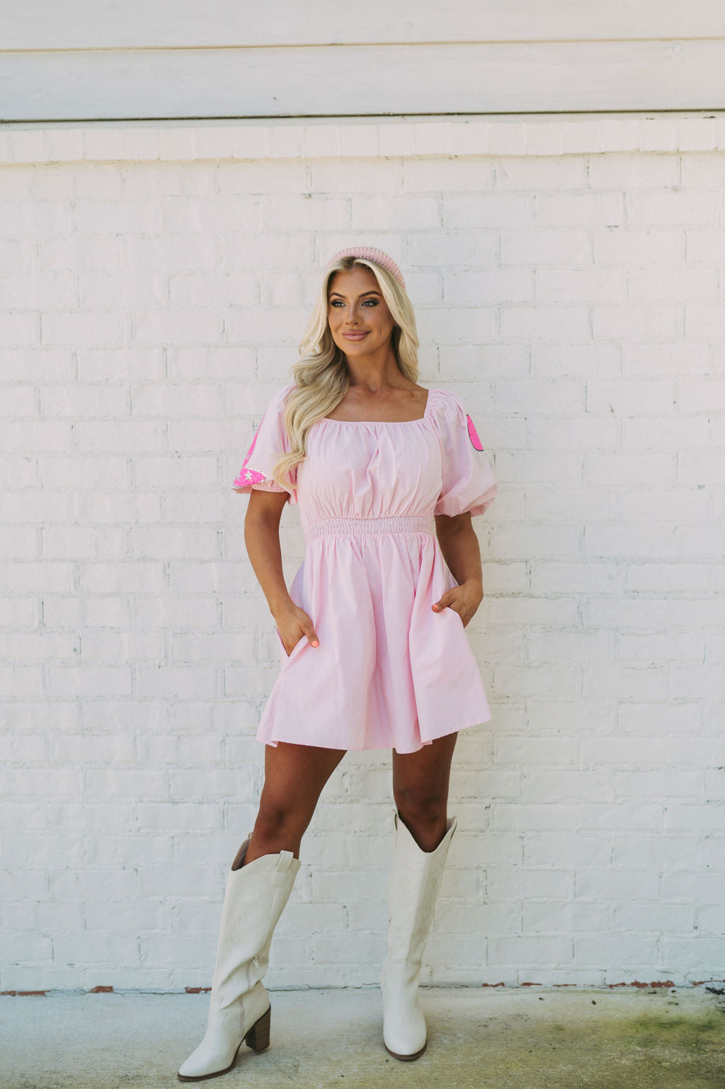 Sequin Cowgirl Accented Dress