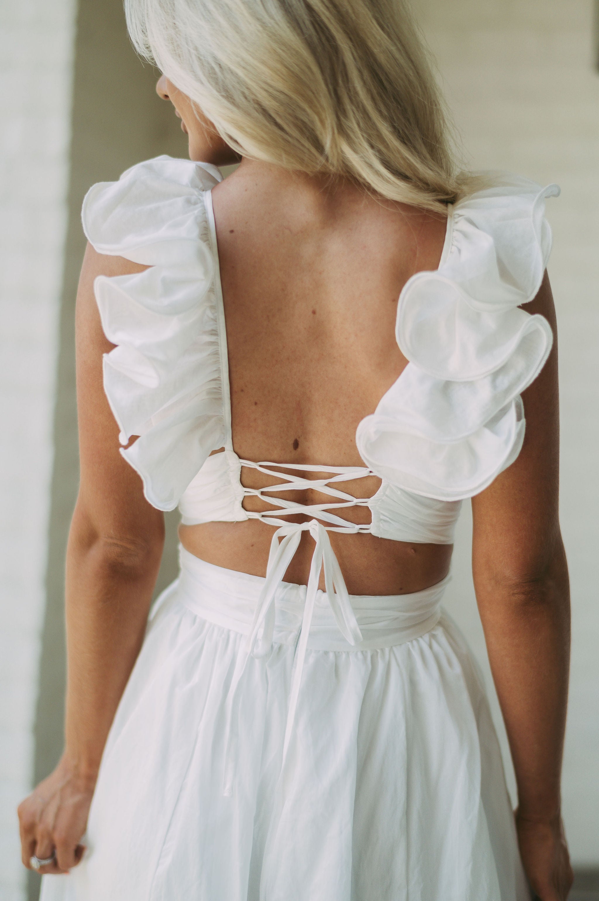 Neely Maxi DressWhite