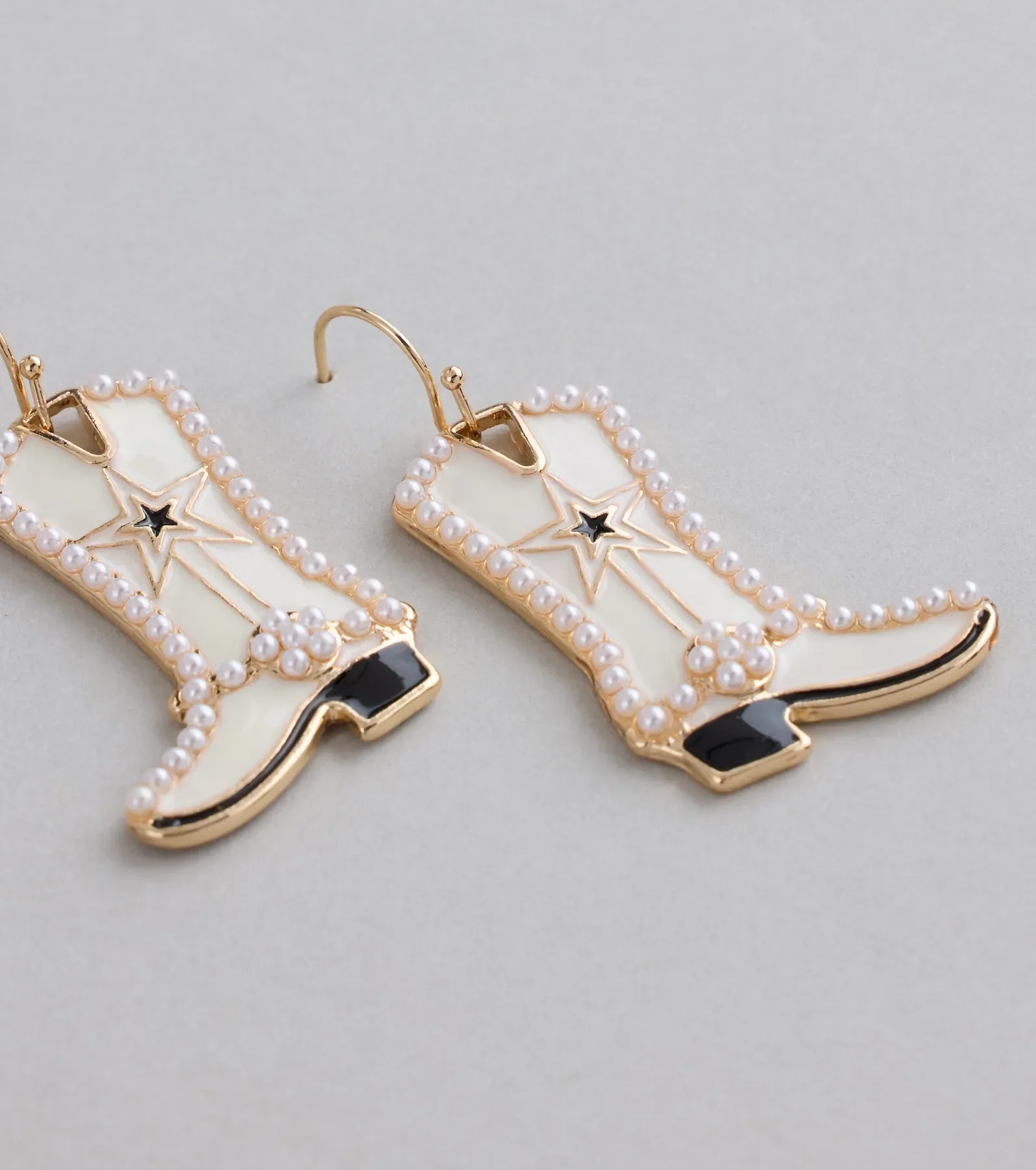 Yeehaw Energy Cowboy Boot Earrings