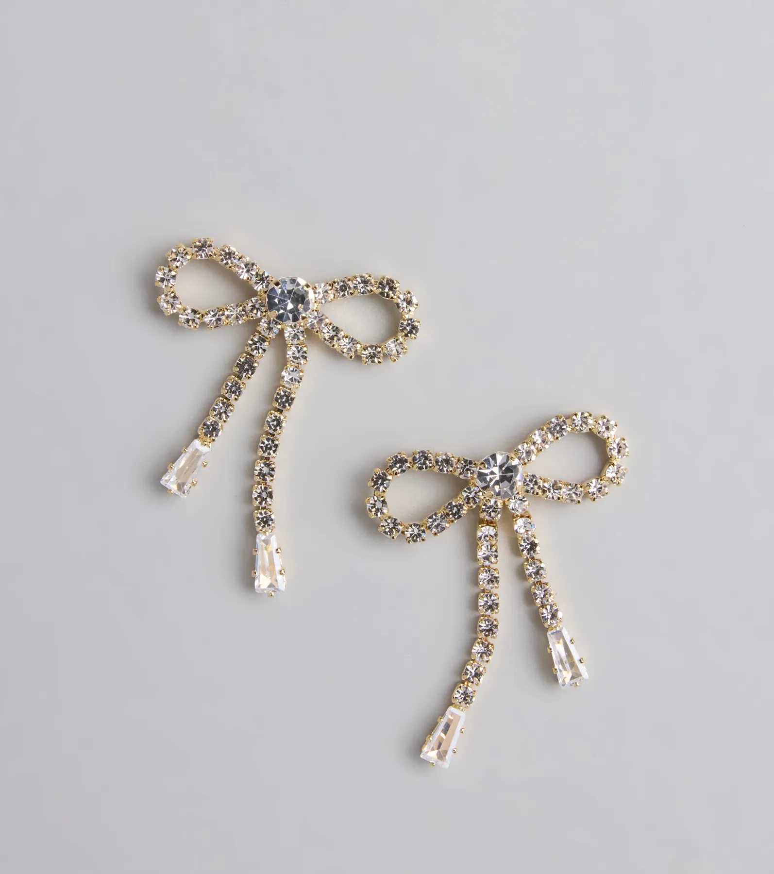 Elegant Charm Bow Stud Earrings