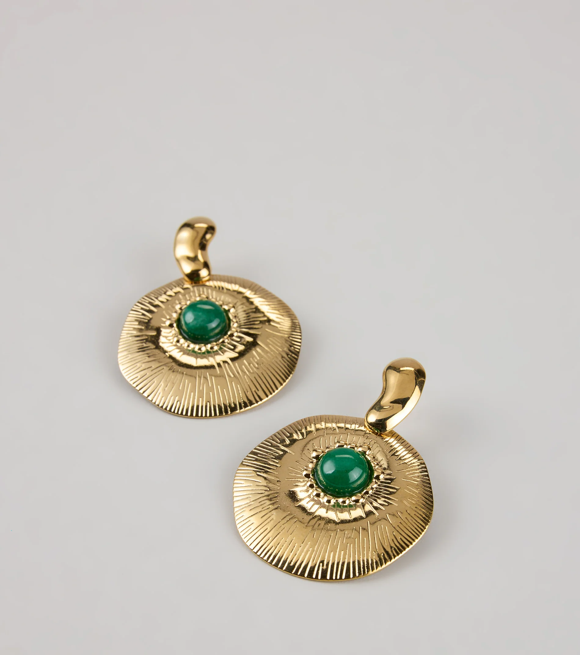 Statement Shine Stone Drop Earrings