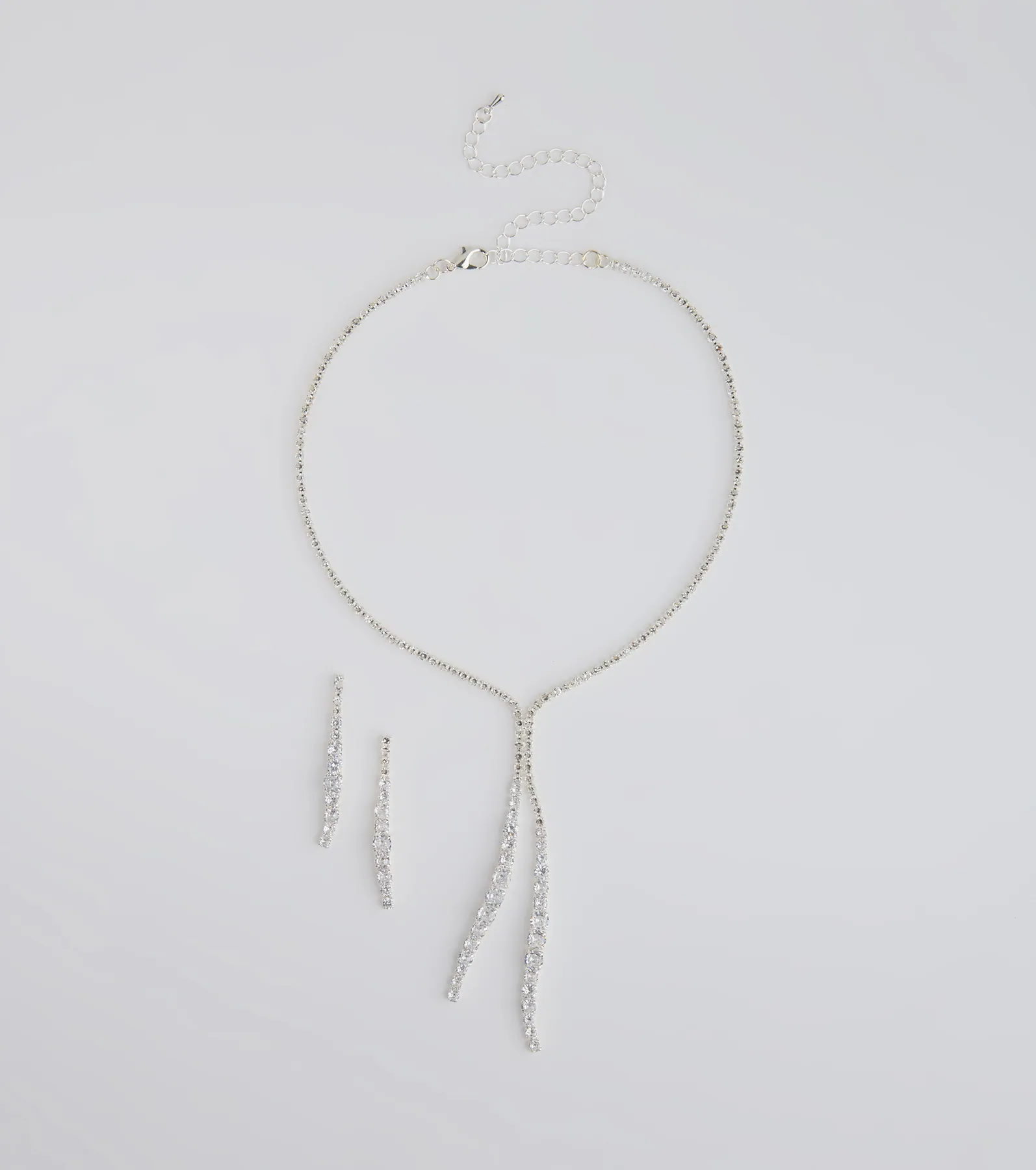 Epitome Of Elegance Necklace And Earrings Set