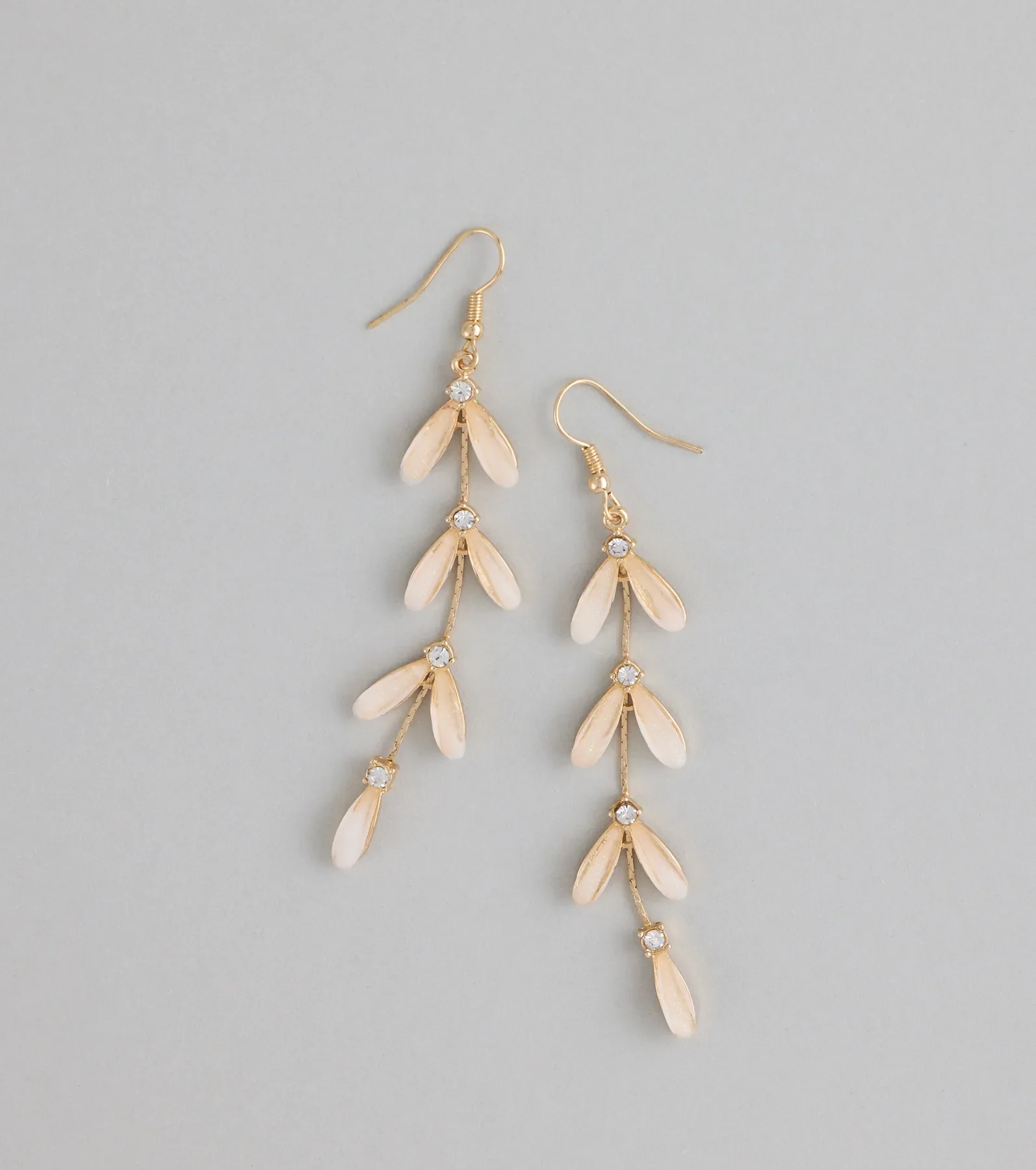 Petal To The Metal Drop Earrings