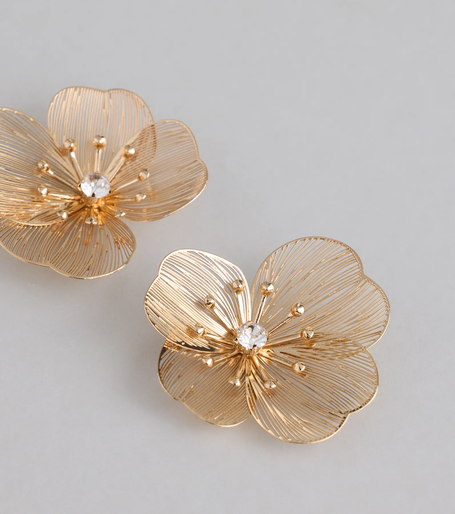 Floral Crush Flower Stud Earrings