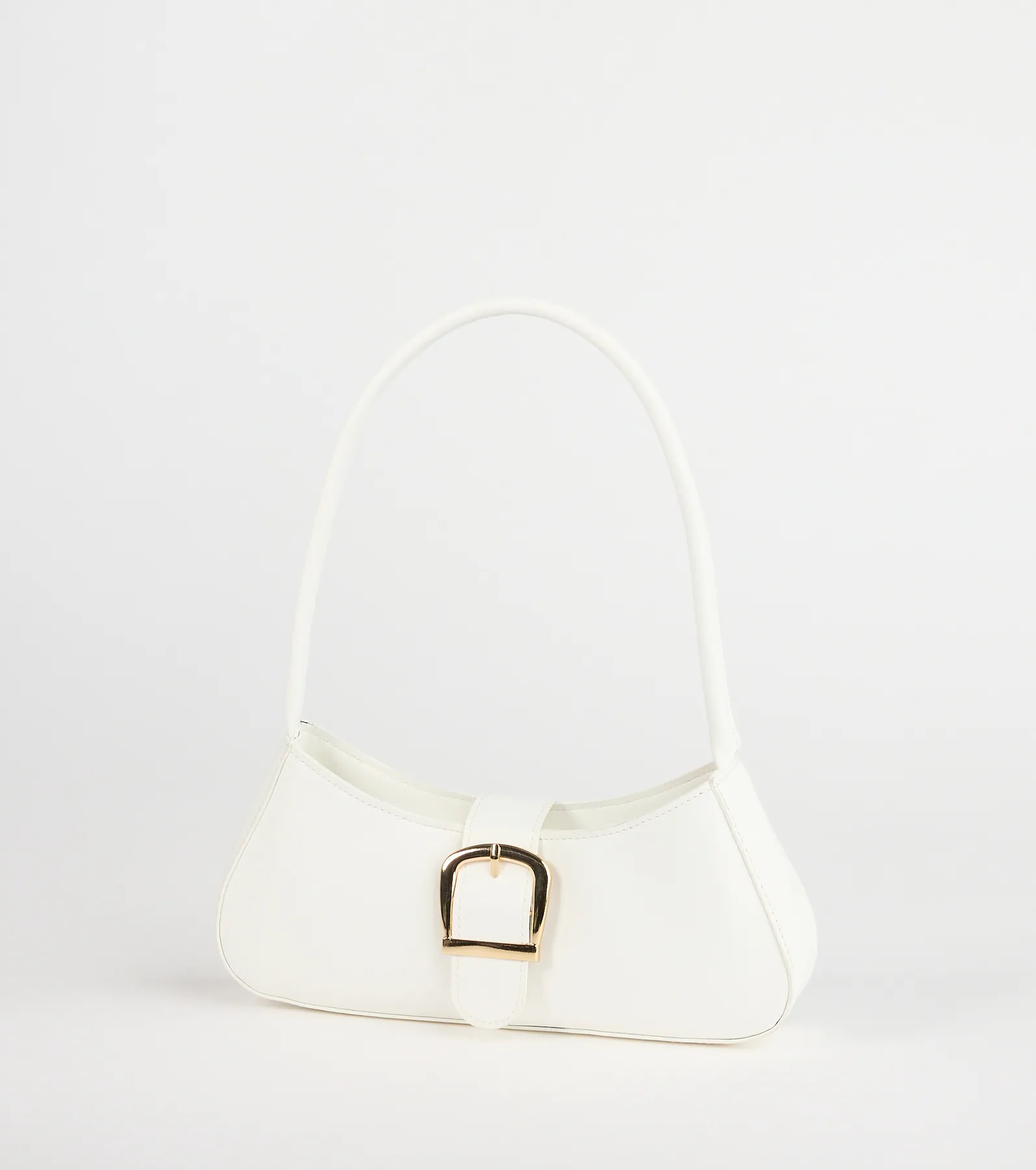 Trendy Girl Buckle Strap Shoulder Bag