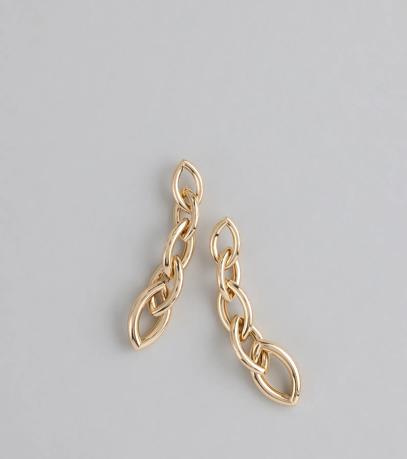 Linked Up And Luxe Chain Earrings