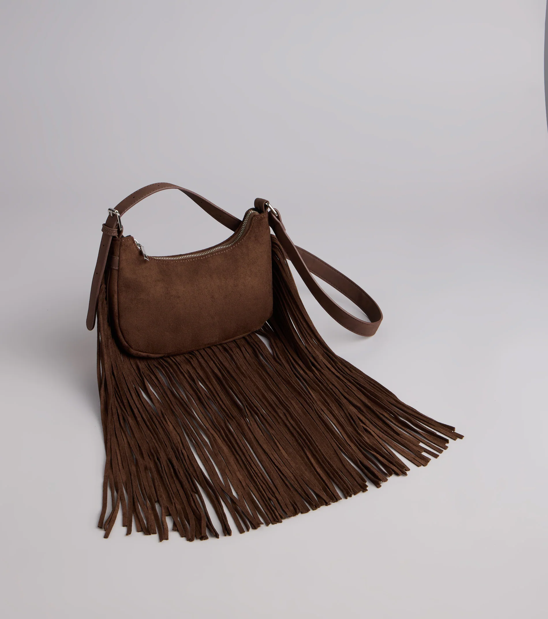 Boho Moves Fringe Crossbody Bag