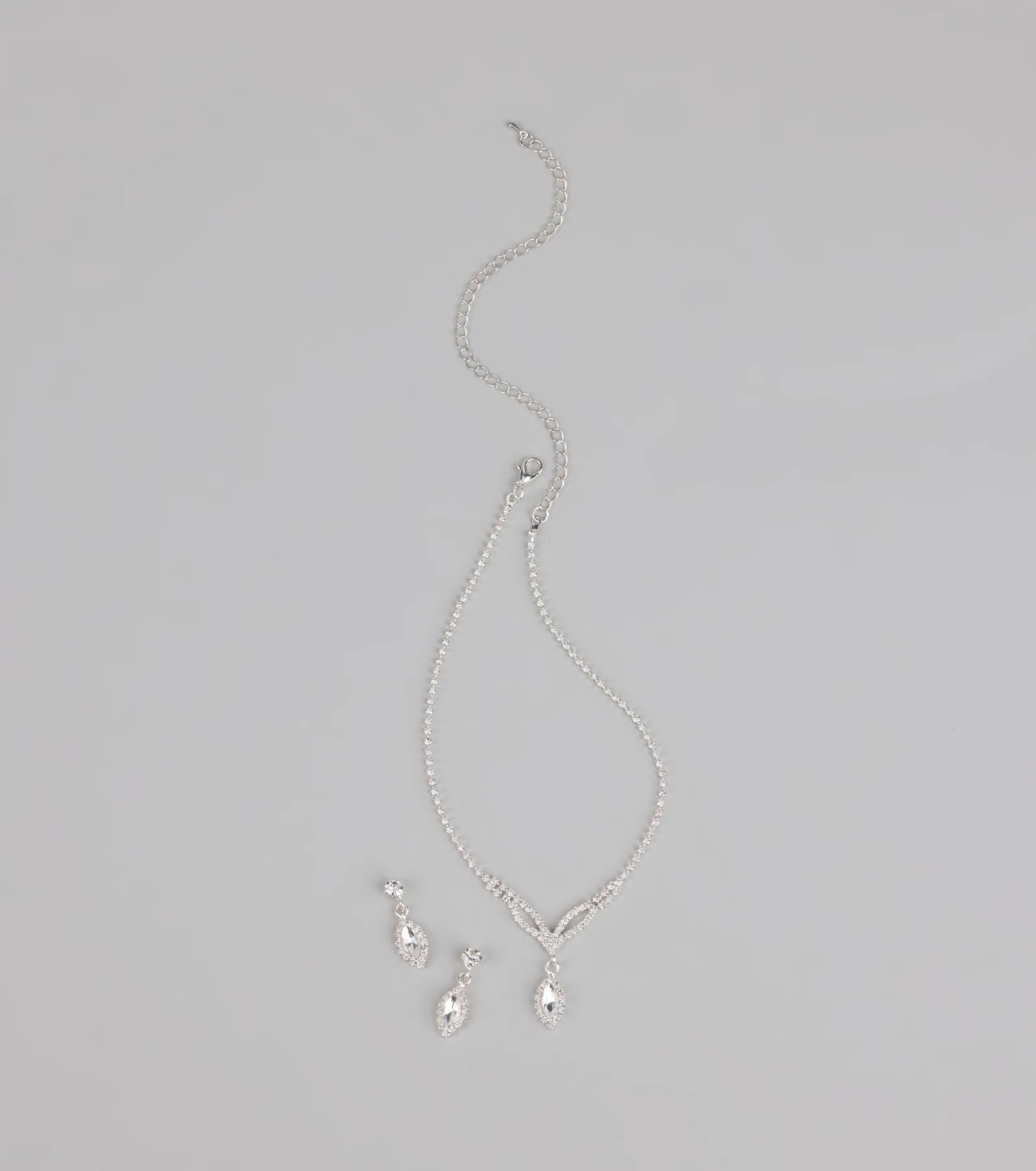 Elegance in Every Drop Necklace and Earrings Set