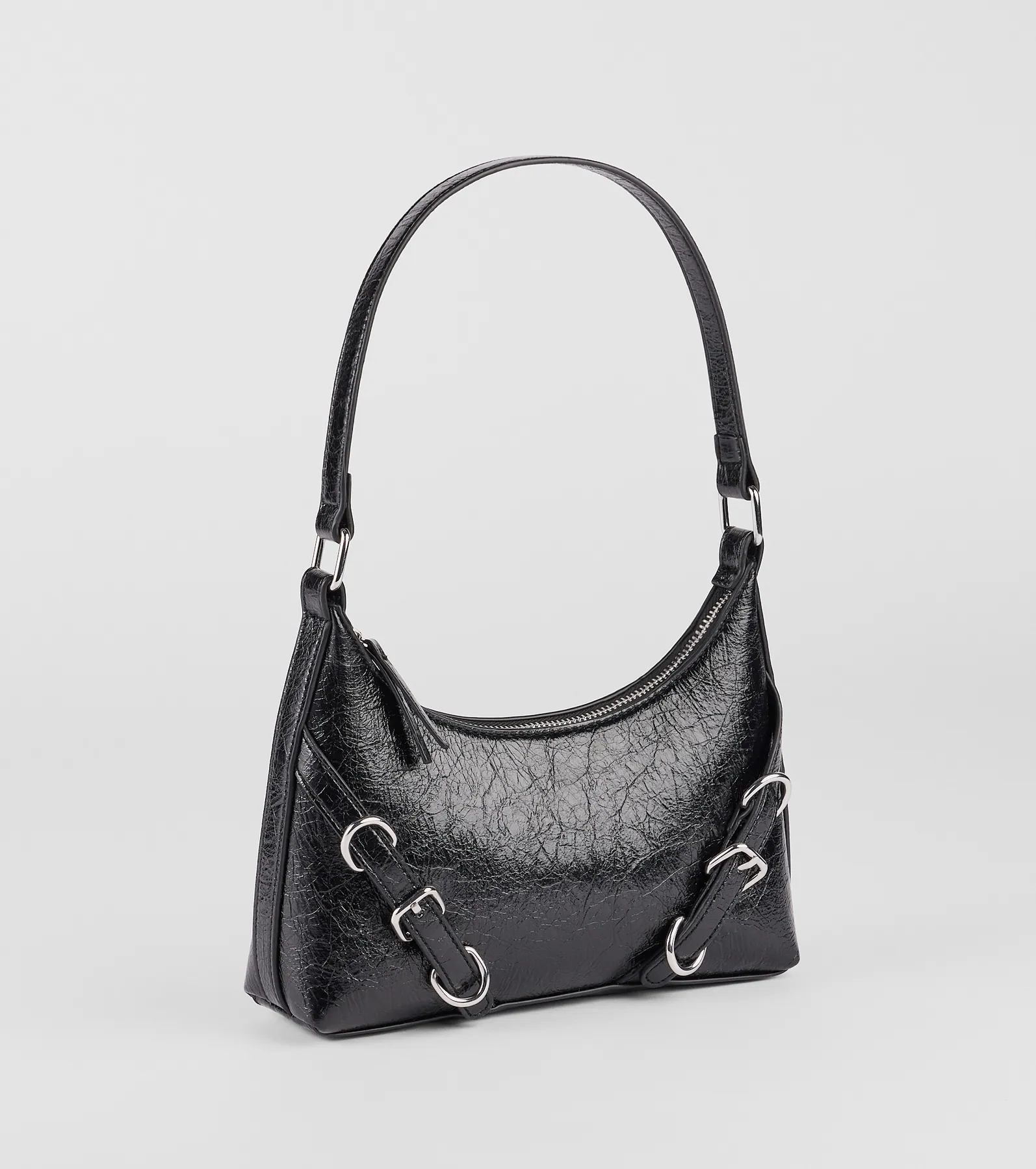 Girl On The Run Buckle Shoulder Bag