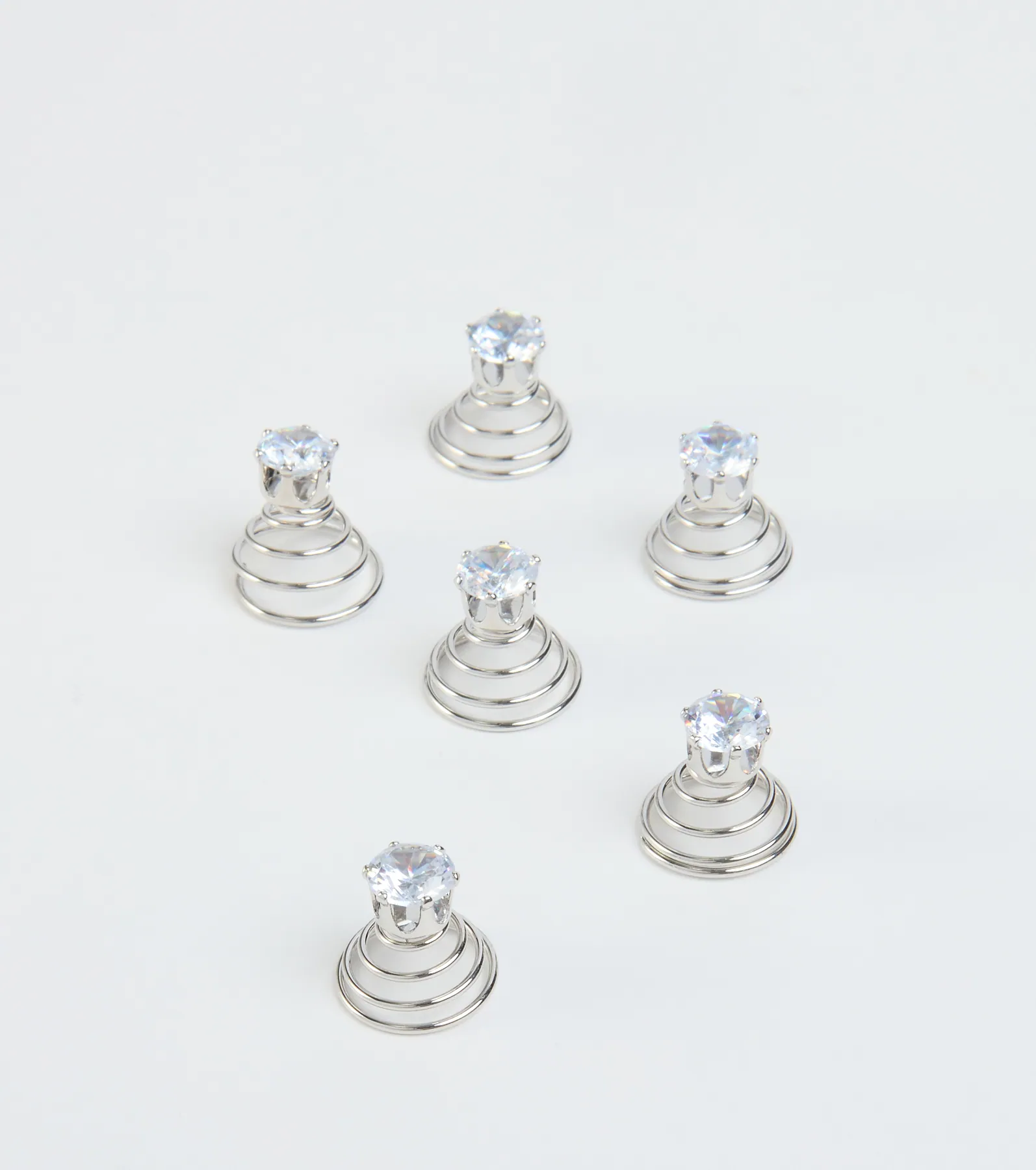 Tressed Up Rhinestone Swirl Hair Twists