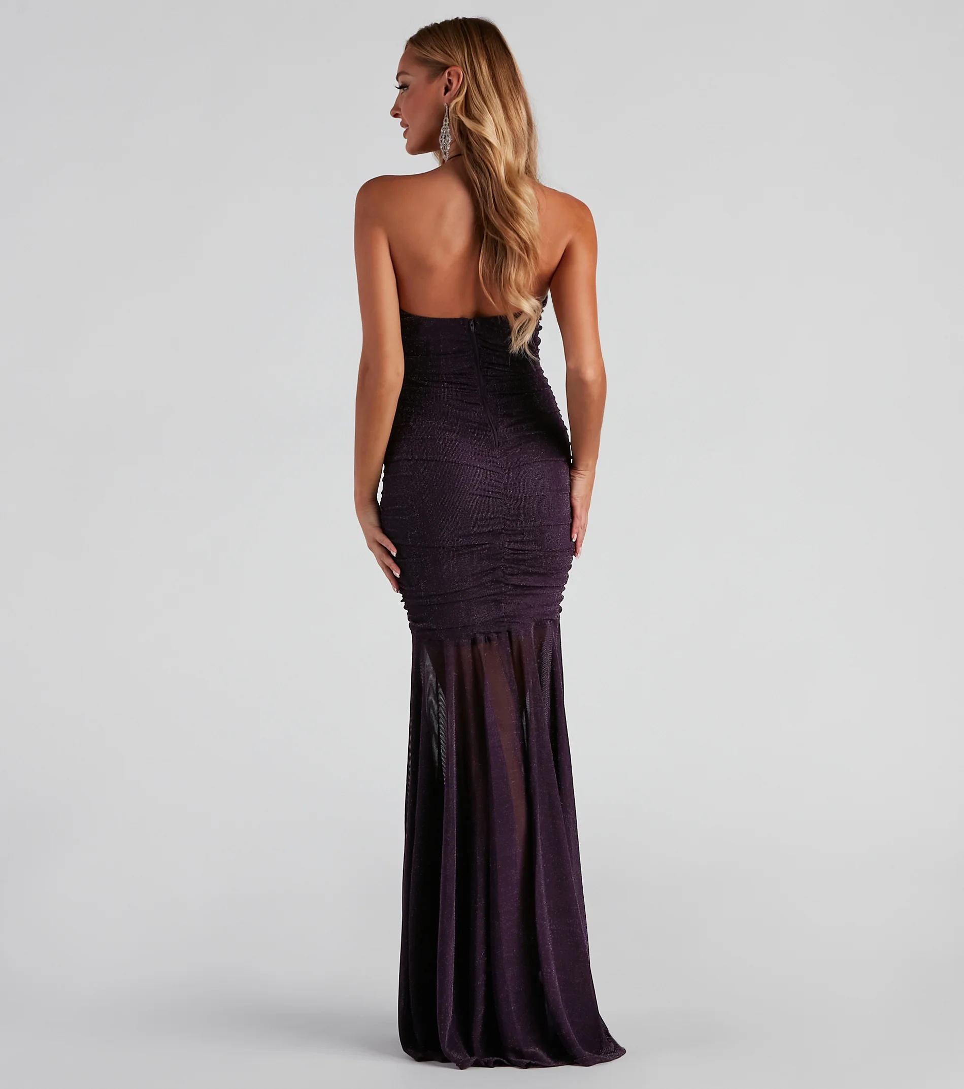 Marlene Formal Glitter Long Dress