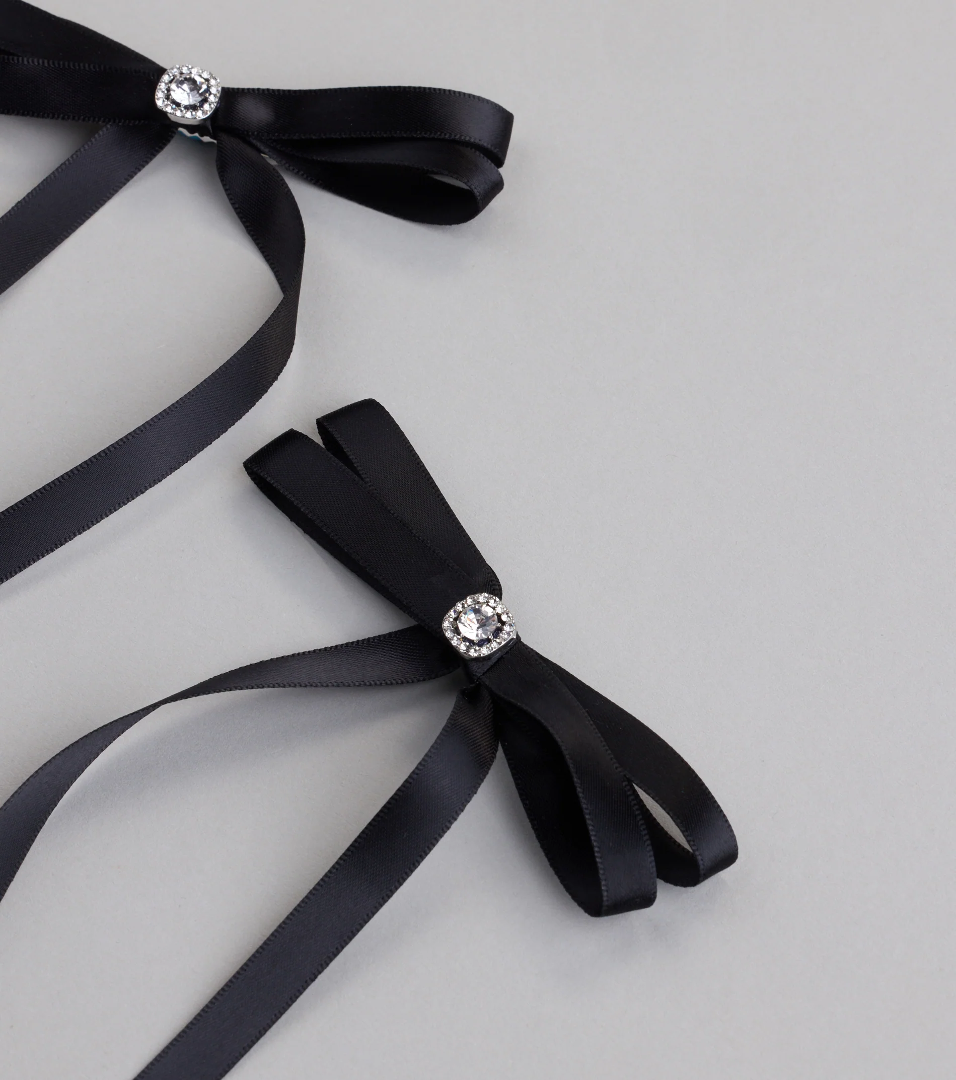 Hint Of Glamour Two Pack Hair Bow Set