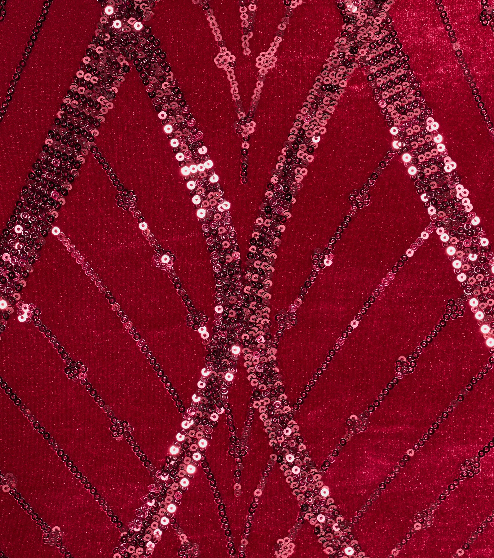 Heather Lace-Up Sequin Velvet Mini Dress