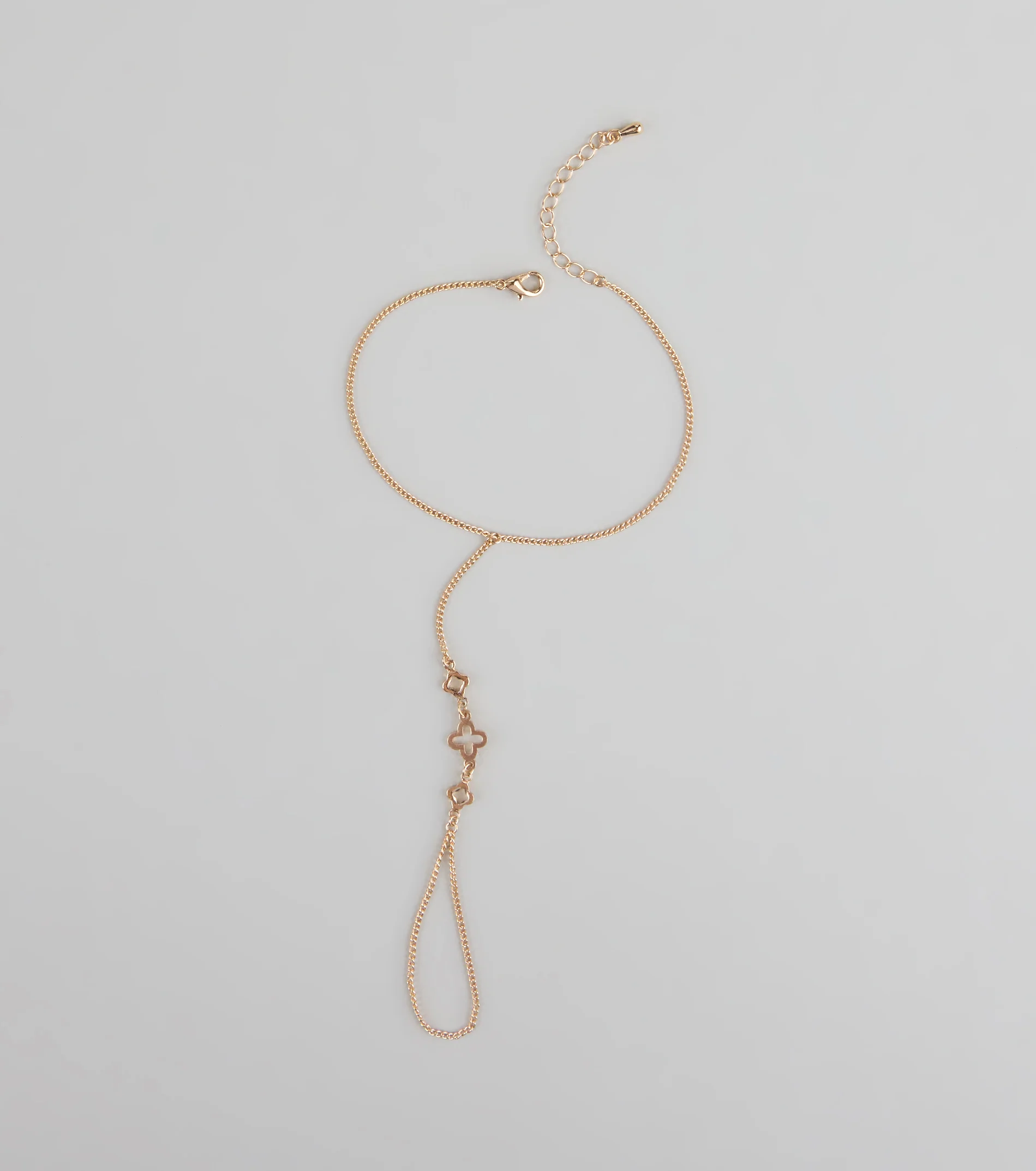 Dainty Glam Hand Chain
