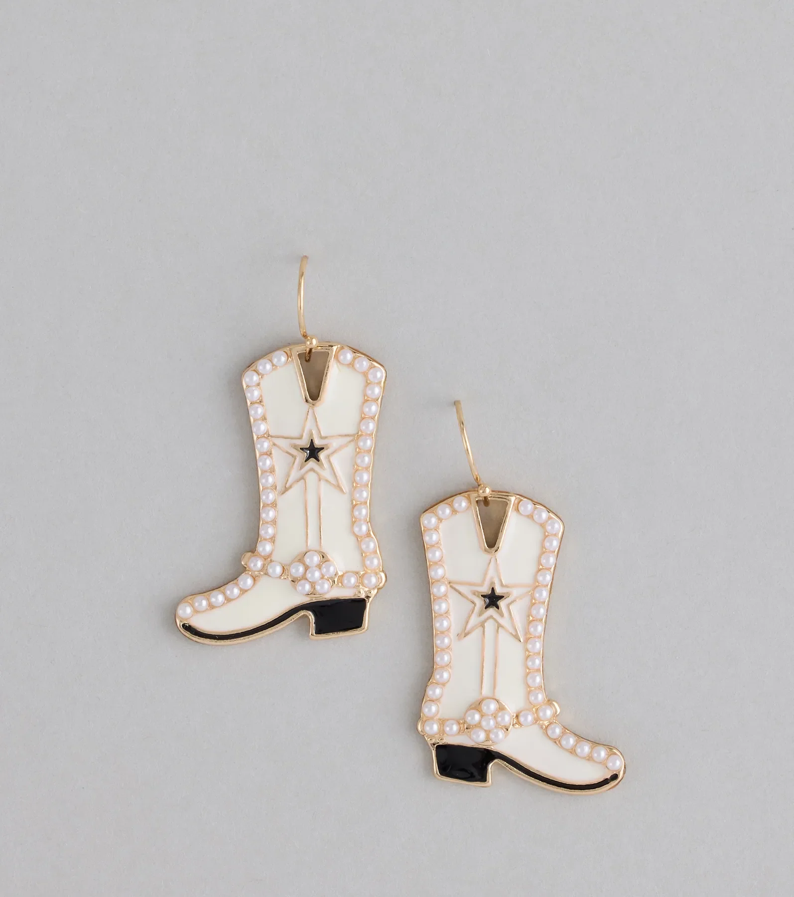 Yeehaw Energy Cowboy Boot Earrings