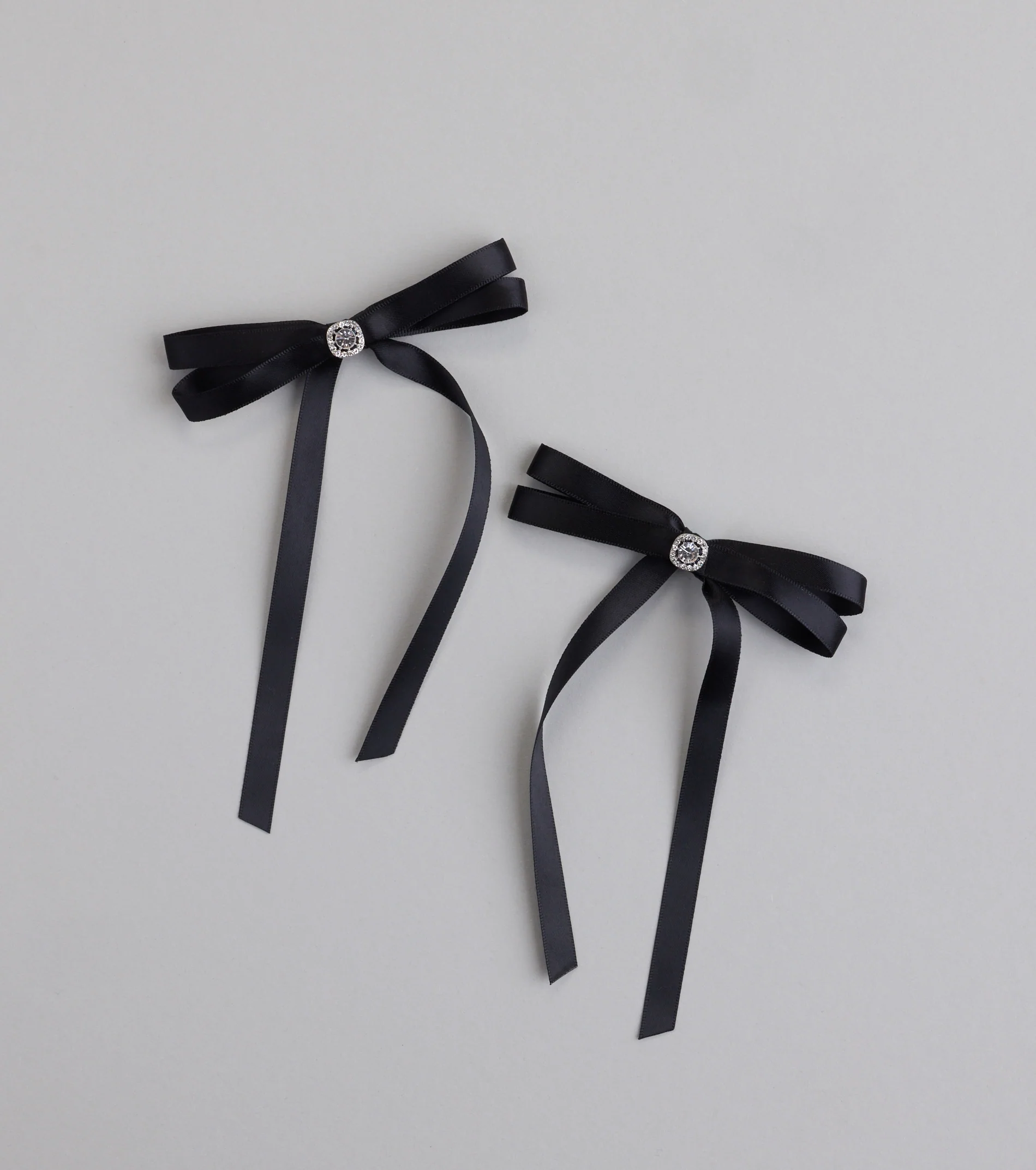 Hint Of Glamour Two Pack Hair Bow Set